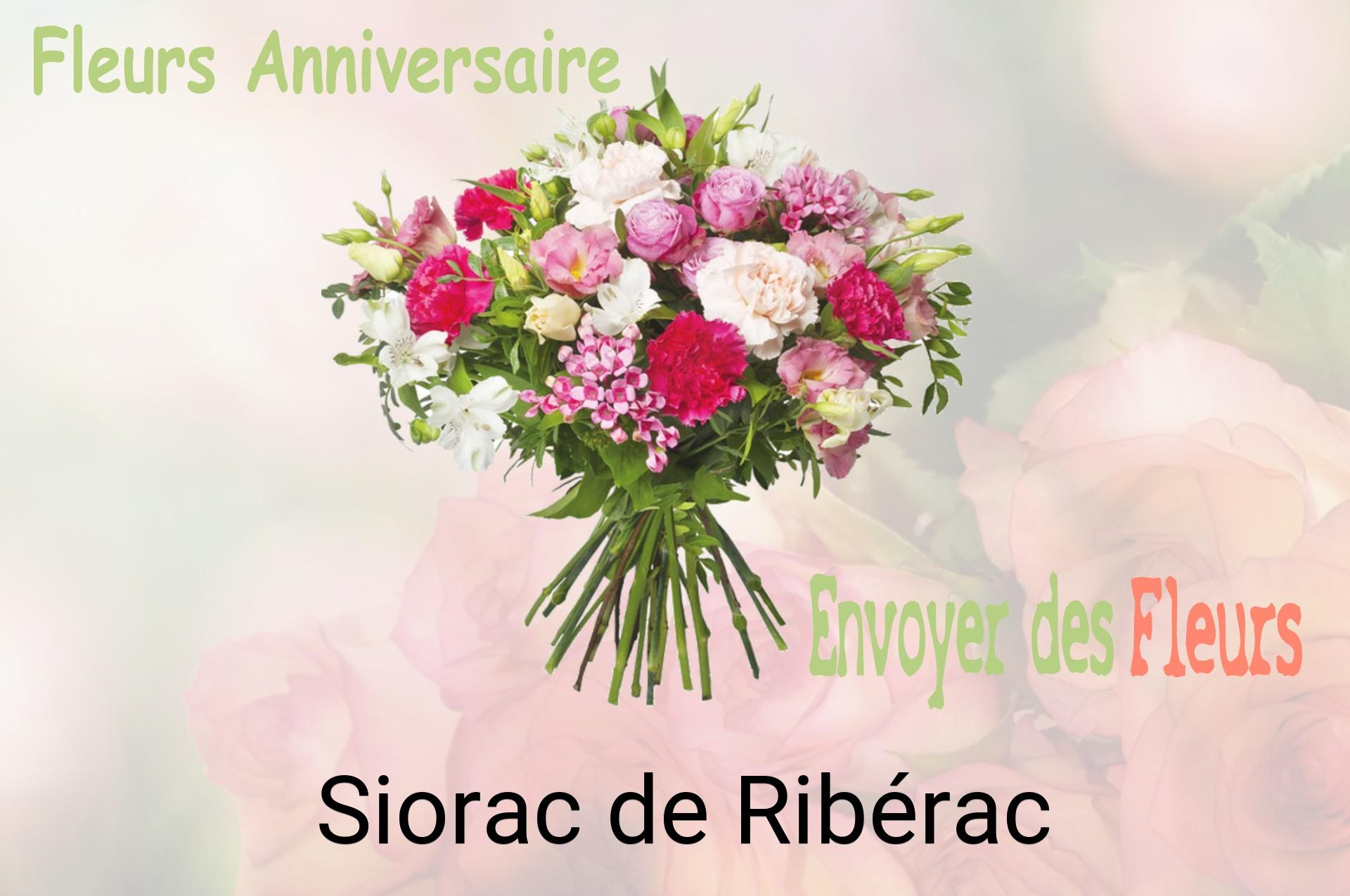 Bouquet de fleurs d’anniversaire livré à Siorac-de-Ribérac